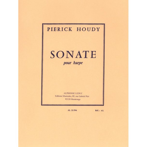 Pierrick Houdy: Sonate No.7 (Harp solo)