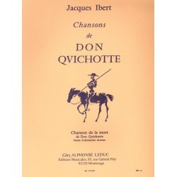 Jacques Ibert: Chansons De Don Qvichotte No. 4 - Chanson De La Mort