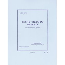 Nino Rota: Petite Offrande Musicale (Wind Quintet)