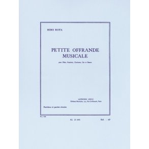 Nino Rota: Petite Offrande Musicale (Wind Quintet)