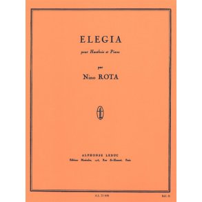 Rota Elegia Ob/Pf Bk