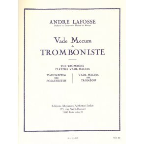 André Lafosse: Vade-Mecum du Tromboniste (Trombone solo)