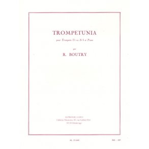 Roger Boutry: Trompetunia (Trumpet & Piano)