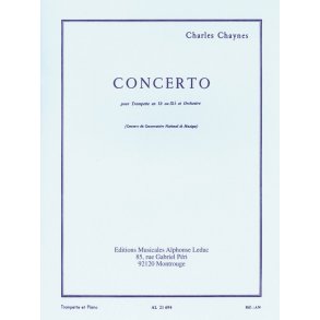 Charles Chaynes: Concerto No.1 (Trumpet & Piano)
