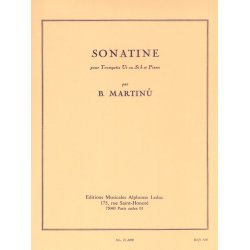 Bohuslav Martinu: Sonatina (Trumpet)