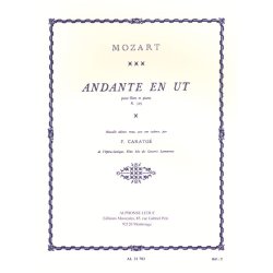 Wolfgang Amadeus Mozart: Andante KV315 in C major (Flute & Piano)