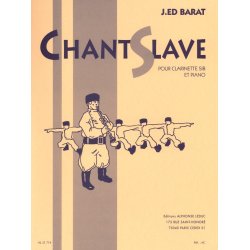 Jacques Ed. Barat: Chant slave (Clarinet & Piano)