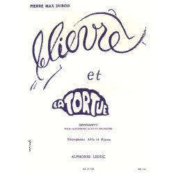 Pierre Max Dubois: Le Li&egrave;vre et la Tortue, Impromptu (Saxophone-Alto & Piano)
