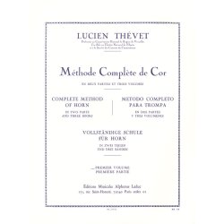 Lucien Th&eacute;vet: M&eacute;thode compl&egrave;te de Cor Vol.1 (Horn solo)