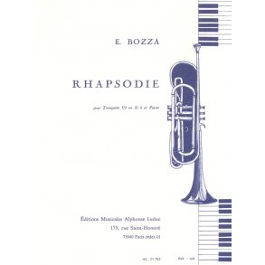Eugène Bozza: Rhapsodie (Trumpet & Piano)