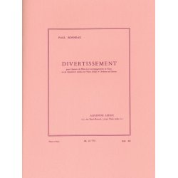 Paul Bonneau: Divertissement (Flutes 4 & Piano)