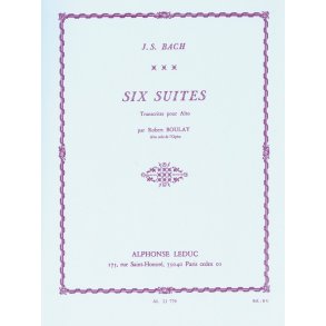Johann Sebastian Bach: 6 Suites (Viola solo)