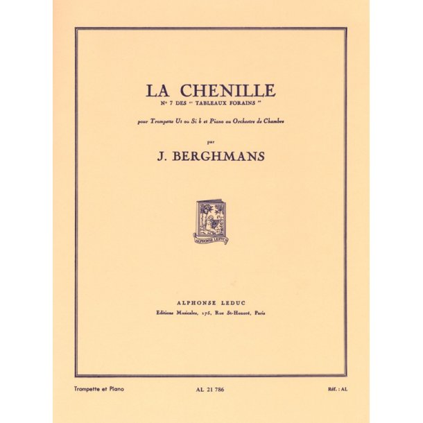 Jos&eacute; Berghmans: La Chenille (Trumpet & Piano)