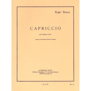 Roger Boutry: Capriccio (Trombone/ Piano)