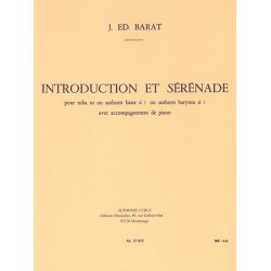 Jacques Ed. Barat: Introduction et S&eacute;r&eacute;nade (Tuba & Piano)