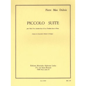 Pierre Max Dubois: Piccolo Suite (Tuba & Piano)