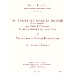 Henri Challan: 380 Figured Bass Exercises (2b)