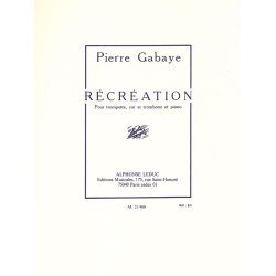 Pierre Gabaye: R&eacute;cr&eacute;ation (Quartet-Brass)