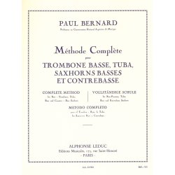 Paul Bernard: M&eacute;thode compl&egrave;te (Trombone-Bass solo)
