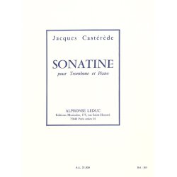 Jacques Casterede: Sonatine