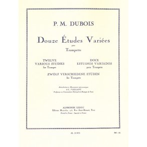 Pierre Max Dubois: Douze Etudes Variées (Trumpet)