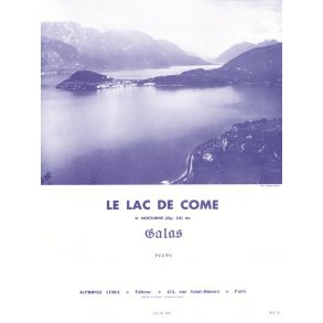 Marie-Cécile Galos: Le Lac de Côme (Piano solo)