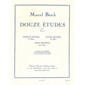 Marcel Bitsch: 12 Etudes (Horn solo)
