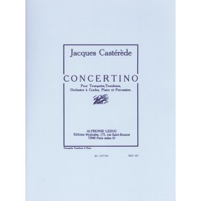 Jacques Castérède: Concertino (Trio - Brass)