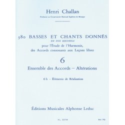 Henri Challan: 380 Figured Bass Exercises (6)