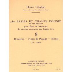 Challan 380 Basses Et Chants Donnes 8 Broderies Pass Pedal 8a Text Bk