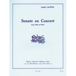 Laszlo Lajtha: Sonate en Concert Op.64 (Flute & Piano)