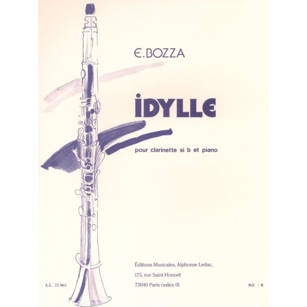 Eug&egrave;ne Bozza: Idylle (Clarinet & Piano)