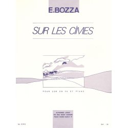 Eug&egrave;ne Bozza: Sur les C&icirc;mes (Horn & Piano)