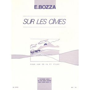 Eugène Bozza: Sur les Cîmes (Horn & Piano)