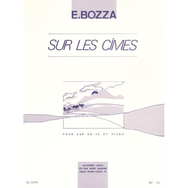Eug&egrave;ne Bozza: Sur les C&icirc;mes (Horn & Piano)