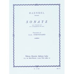 Georg Friedrich Handel: Sonata (Clarinet & Piano)