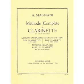 Aurelio Magnani: Méthode complète Vol.1 (Clarinet solo)