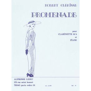 Robert Clérisse: Promenade (Clarinet & Piano)