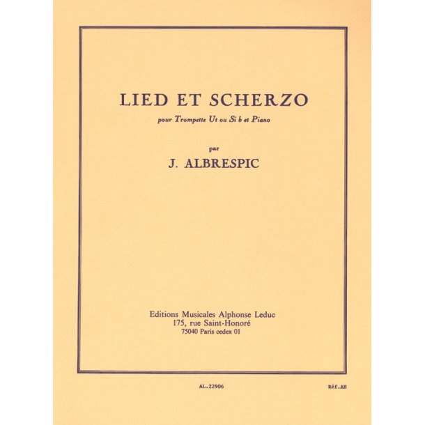 Morceau De Concours Tpt/Pno