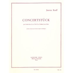 Jeanine Rueff: Concertst&uuml;ck (C or B flat) (Tuba & Piano)
