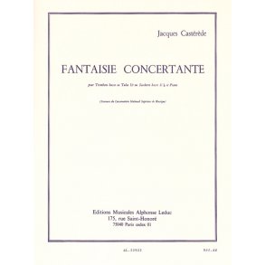 Jacques Castérède: Fantaisie concertante (Tuba & Piano)