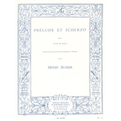 Henri B&uuml;sser: Pr&eacute;lude et Scherzo Op.35 (Flute & Piano)