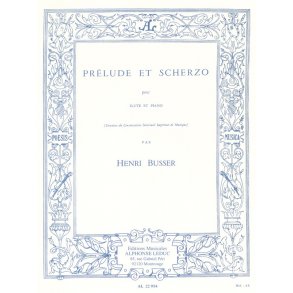 Henri Büsser: Prélude et Scherzo Op.35 (Flute & Piano)