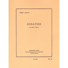 Pierre Gabaye: Sonatine (Flute & Bassoon)