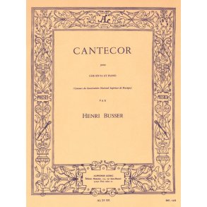 Henri Büsser: Cantecor Op.77 (Horn & Piano)