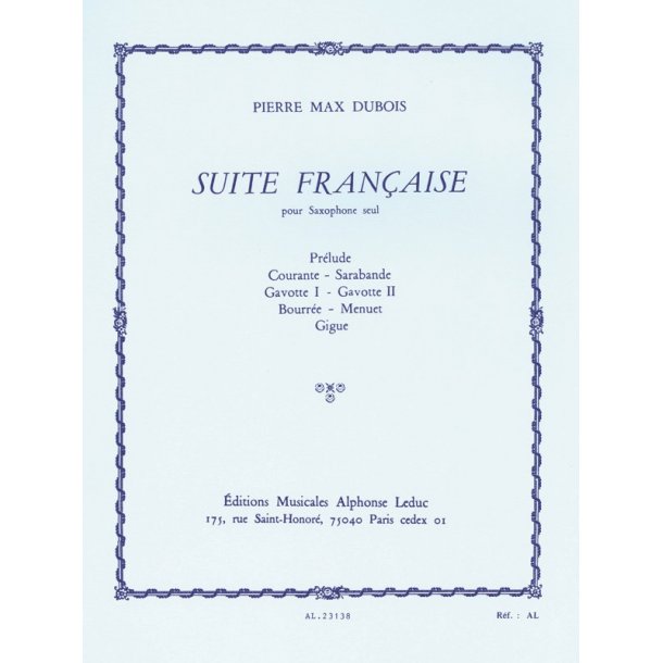 Pierre Max Dubois: Suite Fran&ccedil;aise