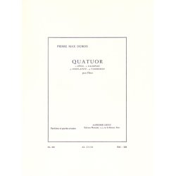 Pierre Max Dubois: Quatuor de Fl&ucirc;tes (Flutes 4)