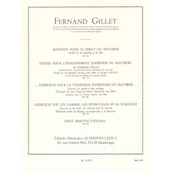Ferdinand Gillet: Exercices pour la Technique sup&eacute;rieure (Oboe solo)