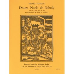 Henri Tomasi: 12 No&euml;ls de Saboly (Choral-Mixed a cappella)