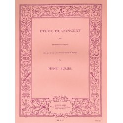 Henri B&uuml;sser: Etudes de Concert Op.79 (Trombone & Piano)
